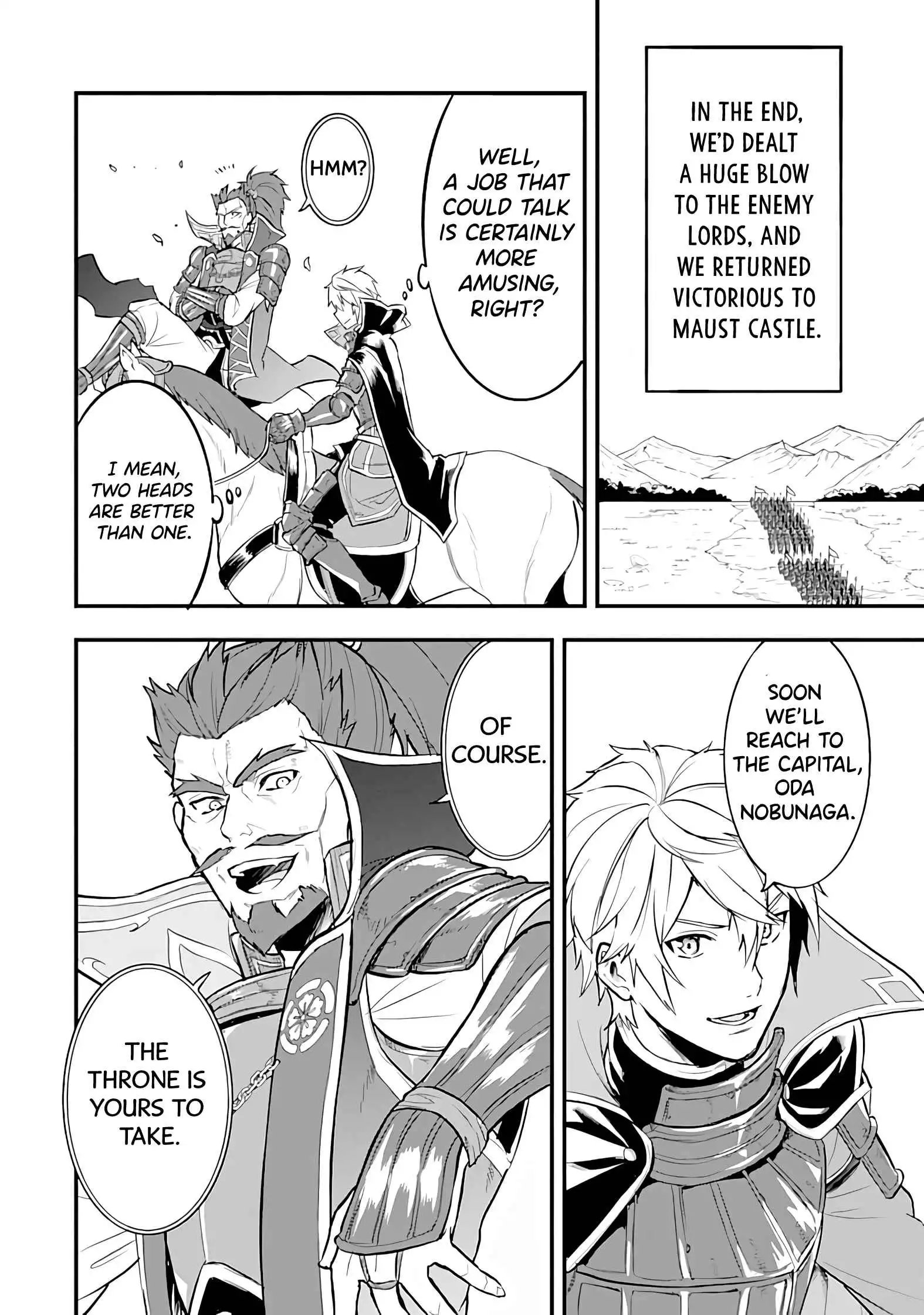 Oda Nobunaga to Iu Nazo no Shokugyo ga Mahou Kenshi yori Cheat Dattanode, Oukoku wo Tsukuru Koto ni Shimashita Chapter 18 32